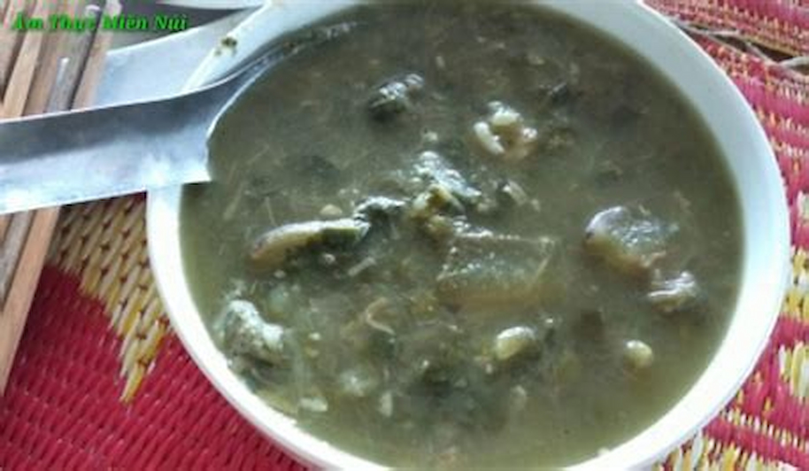 Môn nấu da trâu khô