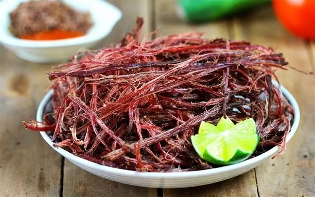 Thịt trâu sấy