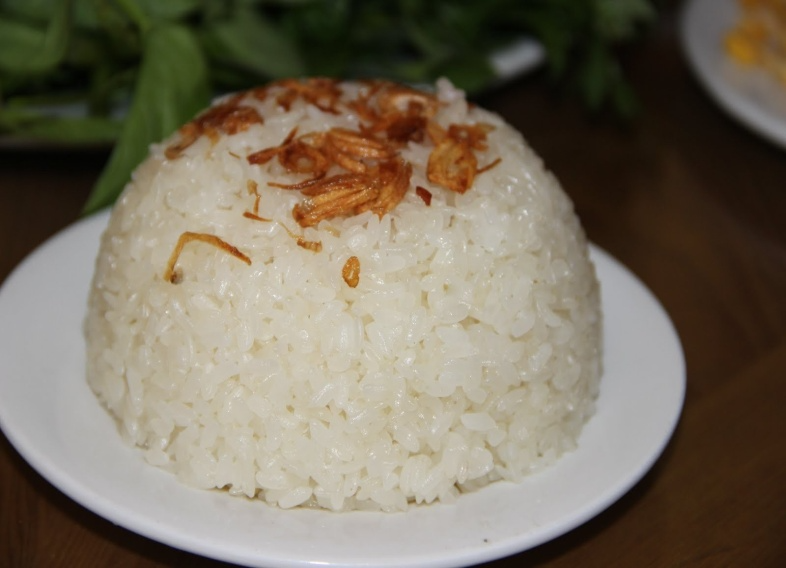 Xôi nếp gà gáy Mỹ Lung