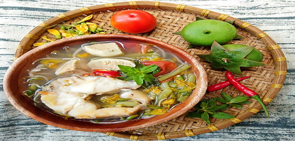 Lẩu cá trái bần			