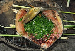 Cá Nướng Pa Pỉnh Tộp					