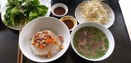 Phở khô ( Phở hai tô )			